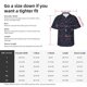 thumbnail image 5 of Fotbe Copper-Gold Gloss Outline Flower Camisa Hawaiana para Hombre Unisex – Camisa Casual de Verano con Botones de Manga Corta de Algodón y Lino,3X-Large, 5 of 7