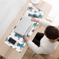 thumbnail image 3 of Long Mouse Pads for Desk,Skateboarding Dinosaur Pattern Desk Mats on Top Of Desks, Desk Mouse Pad Extra Large with 3mm Non-Slip Base and Stitched Edge for Gaming,Office,Work,Home 31.5"x11.8", 3 of 6