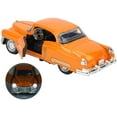thumbnail image 1 of Voiture de Simulation, 1:36 Cadillac Voiture Classique Fonction de Rétrofriction Jouet de Voiture, pour Enfants (Orange), 1 of 8