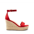 thumbnail image 3 of BURUDANI Wedge Sandals for Women, Platform Open Toe Espadrilles Ankle Strap Ladies 3.66 Inch Heel Wedges - Cute Fashion Comfy Buckle Beach Vocation Dressy Summer Shoes, 3 of 6