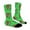 Green, variant on 67 socks Funny Slang Print Crew Socks For Big K'ids B'oys And Girls Novelty Casual Long Socks