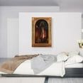 thumbnail image 2 of ARTCANVAS The Light Of The World 1851 (St Paul's Cathedral Version) (With Printed Frame) Canvas Art Print by William Holman Hunt - Size: 40" x 26" (0.75" Deep), 2 of 9