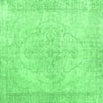 thumbnail image 1 of Ahgly Company Indoor Square Persian Emerald Green Traditional Area Rugs, 7' Square, 1 of 4