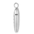 thumbnail image 2 of 925 Sterling Silver Rhodium Plate Always My Mind Ash Holder Love Heart Locket 30.15x23.8mm Wide Locket Necklace for Wome, 2 of 2