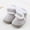 Grey, variant on Dpytoraw Baby Shoes Fashion Flat Warm Cotton Boots Bag Soft Sole Toddler Booties Size 0-6 Months