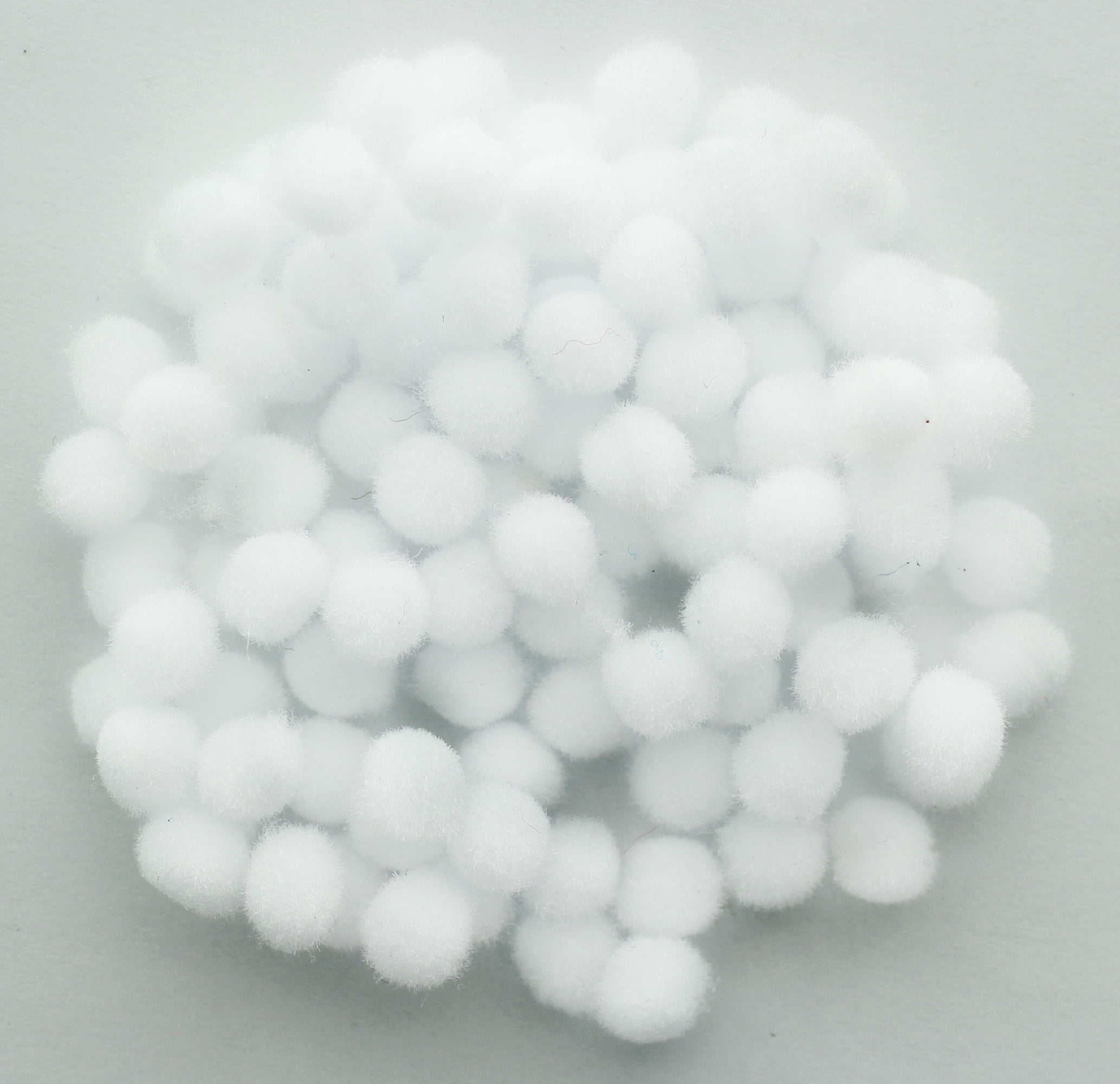 White Mini Pom Poms (100)* – Inspire-Create