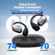 thumbnail image 2 of Auriculares de Traducción en Idioma Ai, OWS Auriculares de Traducción 3 en 1, Auriculares Bidireccionales en Tiempo Real de 144 Idiomas, Sonido HD, Batería de Larga Duración, Ideal para Viajes y Negocios, 2 of 6