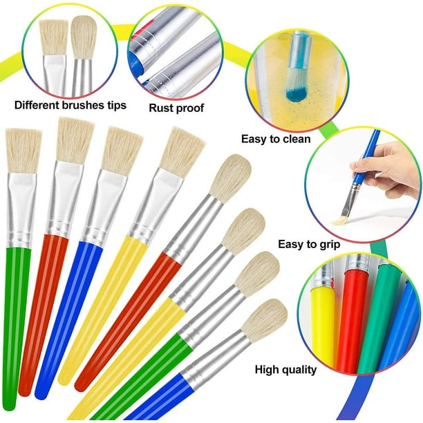 Paint Brush Cleaner Plastic Brush Washing Machine Automatic Water  Circulation Paintbrush Scrubber Portable Oil Brush Cleaning Tool for Painting  Brush Acrylic 