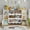 Medium-White, variant on Kids Toy Storage Organizer with 8 Removable Toy Bins, Bookshelf & 2 Storage Cubbies,Playroom, Bedroom & Classroom Organization, White