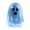 Blue, variant on Luminous Ghost Desktop ornament Glow in the Dark Micro Figurines for Halloween DIY Craft Decoration Spooky Haunted House Accessories, Yellow