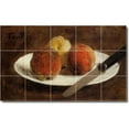 thumbnail image 1 of Ceramic Tile Mural-Henri Fantin-Latour Fruit Vegetables Painting 28. 60" w x 36" h using (15) 12 x 12 ceramic tiles, 1 of 3