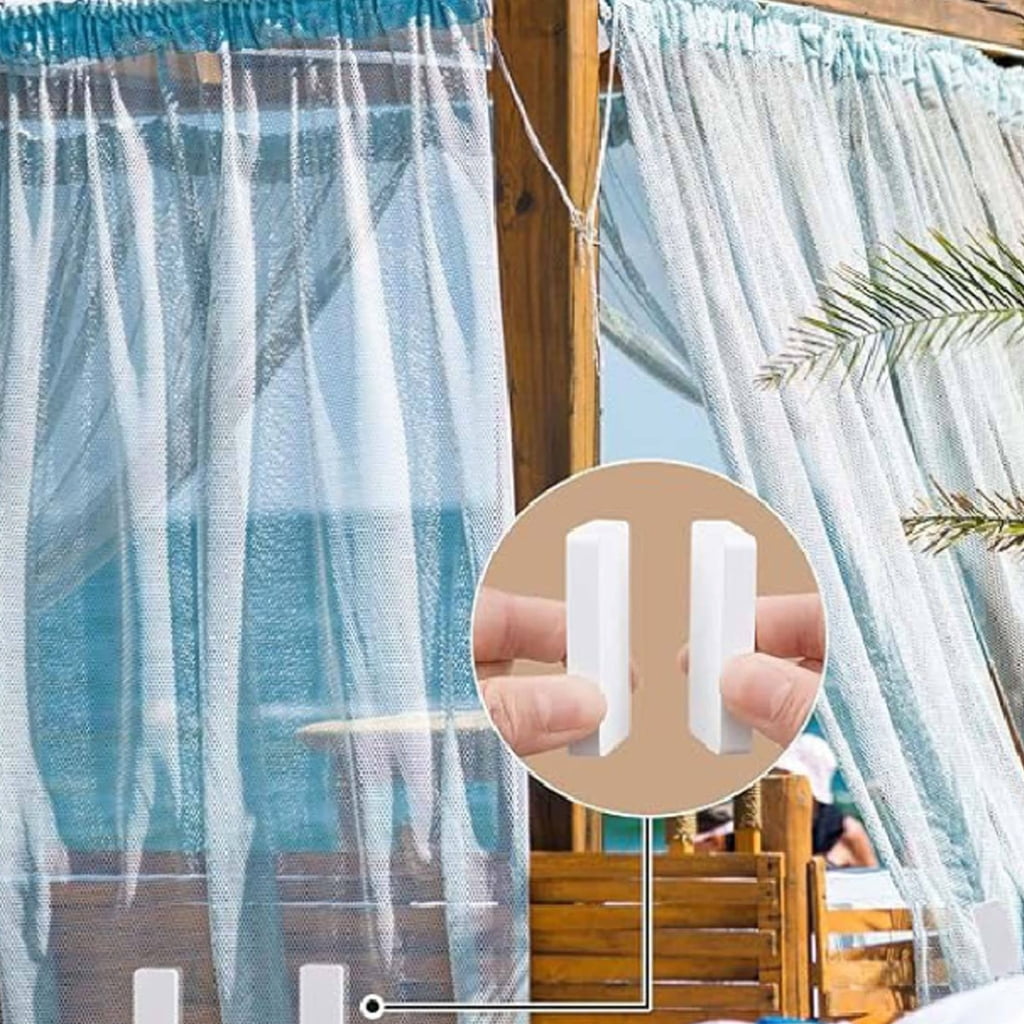 12Pcs Magnetic Drapery Weights Waterproof Home Accessory for Outdoor Curtains Shower Curtains and Flags Daily Use