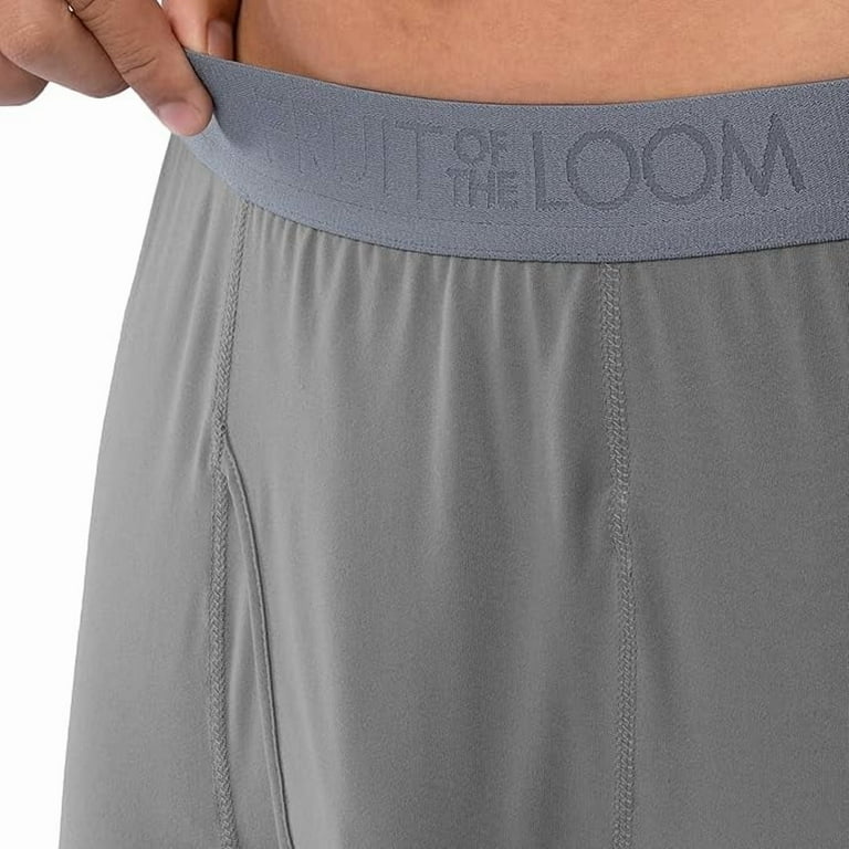 Fruit of the Loom Men's Sueded Jersey Mock Neck Thermal Underwear