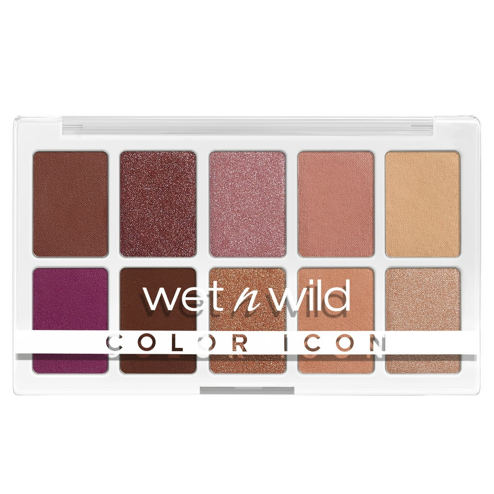 wet n wild Color Icon 10 Pan Eyeshadow Palette, Heart & Soul, 0.42 oz