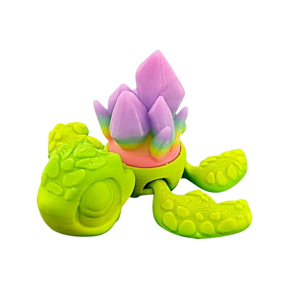 Glow in The Dark Turtle Ornament, Luminous Aquarium Decor for Fish Tanks with Night Glow Feature, Multifunctional Home Desktop Decoration, Waterproof Figurine