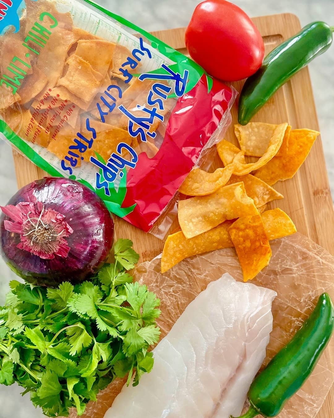 Rusty's Handmade Tortilla Chips, Chili Lime Tortilla Chips 4oz Bags, 12ct