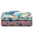 thumbnail image 4 of Lilo and Stitch Hawaiian Denim 3-Piece Kids Twin Sheet Set, 4 of 6