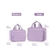 thumbnail image 2 of Neceser de viaje Narwey, tamaño grande, para colgar maquillaje, color morado, 2 of 9