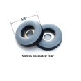 thumbnail image 2 of Correderas Furniture Glides Furnigear de PTFE de 3/4 pulgadas con tornillos, paquete de 40 unidades, 2 of 7