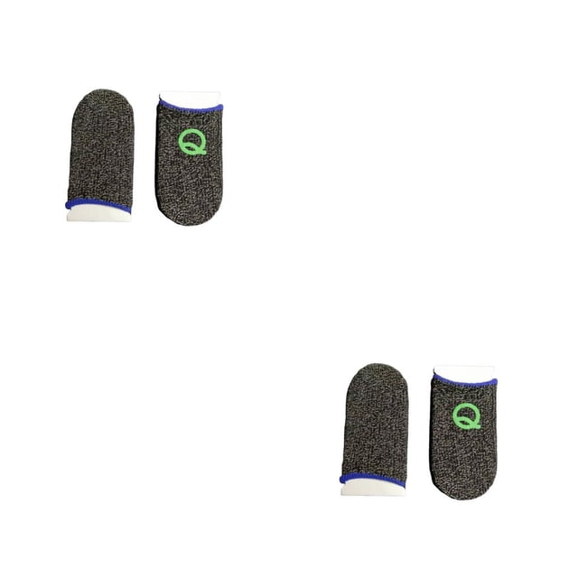 Guantes de juego Injueey 2 piezas Luminous Azul Transpirable Sensible