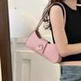 thumbnail image 4 of Guardurnaity Bolsos de fiesta elegantes de primera calidad, moda para mujeres con estilo, bolsos cruzados de hombro con cierre elegante Bolsas de mensajero y de hombro Rosa, 4 of 6