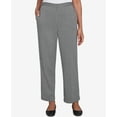 thumbnail image 4 of Alfred Dunner Womens Petite  Chic Pull On Houndstooth Medium Length Pant, 4 of 6