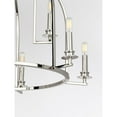 thumbnail image 6 of P400187-104-Progress Lighting-Seneca - Chandeliers Light - 9 Light in Farmhouse style - 30 Inches wide by 20.88 Inches high-Polished Nickel Finish, 6 of 14