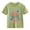 Light Green, variant on Hello Second Grade T Shirts for Girls Apple Pencil Doodle Print Short Sleeve Tops Back to School Crewneck Graphic Tees