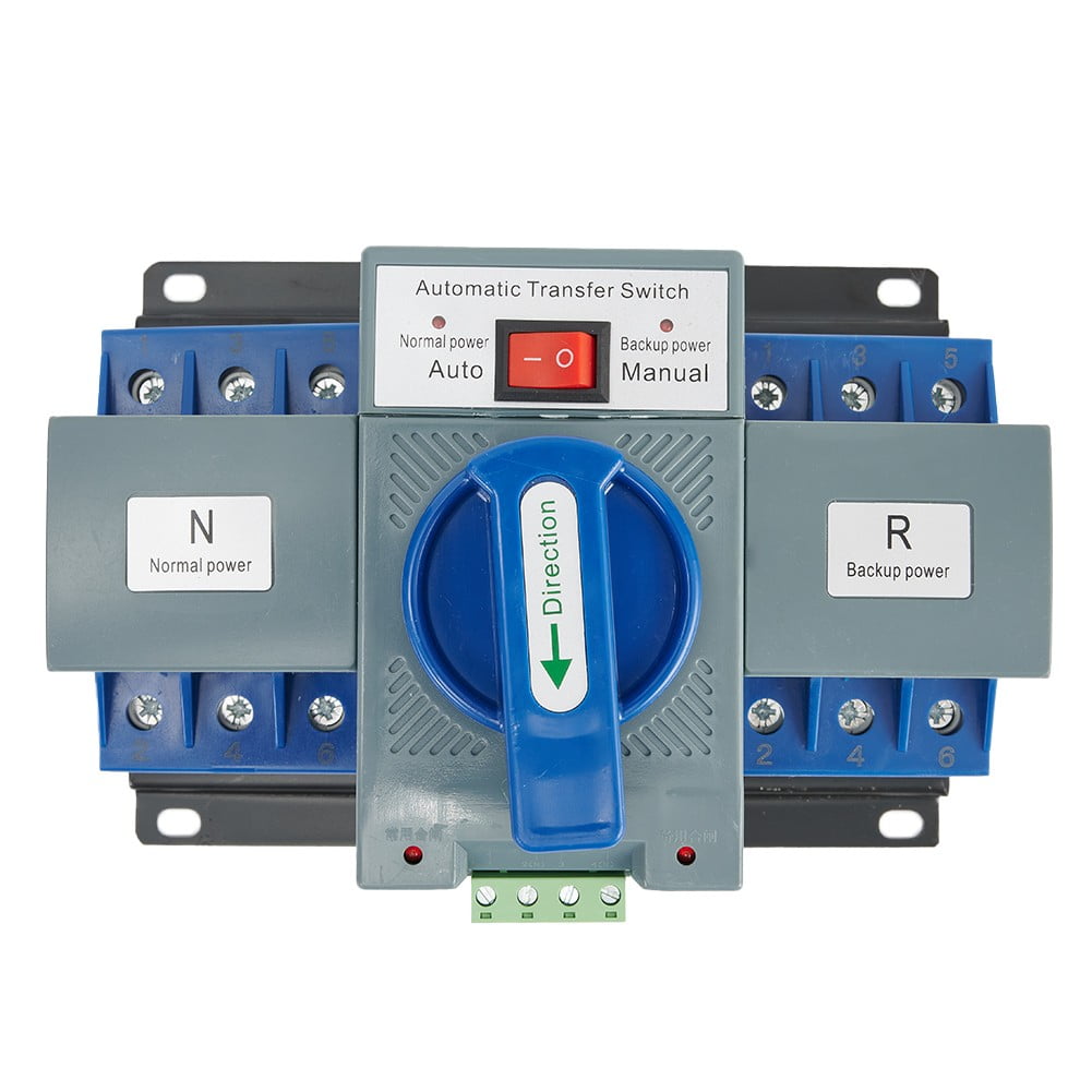 RANMEI Dual Power Automatic Transfer Switch AC Switch Emergency Power