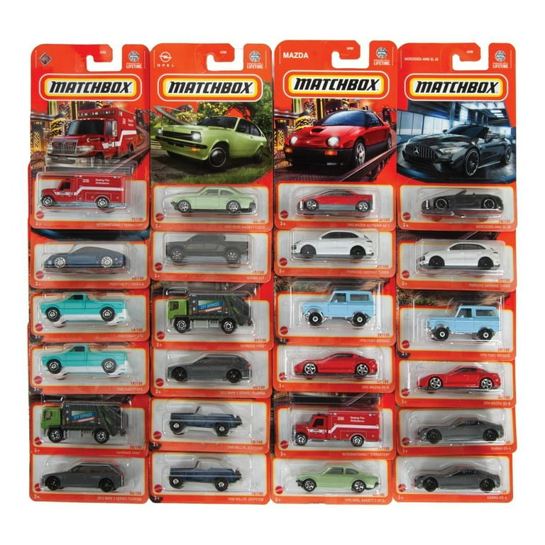 MATCHBOX ミニカー 24個セット Mattel Matchbox Cars Assorted - Set of 24 - Walmart.com