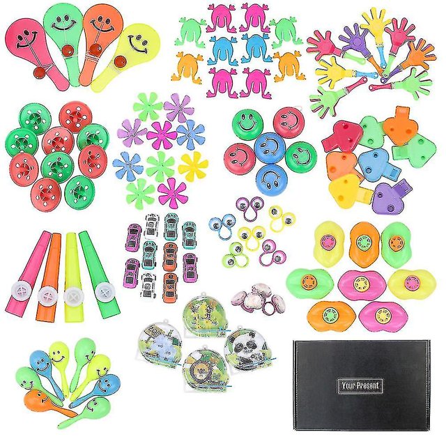 100 Uds. Rompecabezas para niños, suministros para fiestas, juguetes pequeños a granel, rellenos para piñatas de cumpleaños, regalo para fiestas, caja del tesoro para el aula (hy)