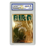 Larry Bird 1997 Bleachers 23KT Gold Card NBA Boston Celtics #33 Graded Gem Mint 10