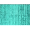 thumbnail image 1 of Ahgly Company Machine Washable Indoor Rectangle Abstract Turquoise Blue Contemporary Area Rugs, 8' x 10', 1 of 4