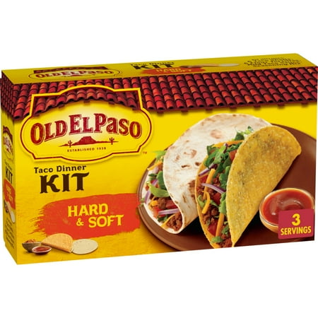 Old El Paso Taco Dinner Kit, Hard & Soft, 11.4 oz.