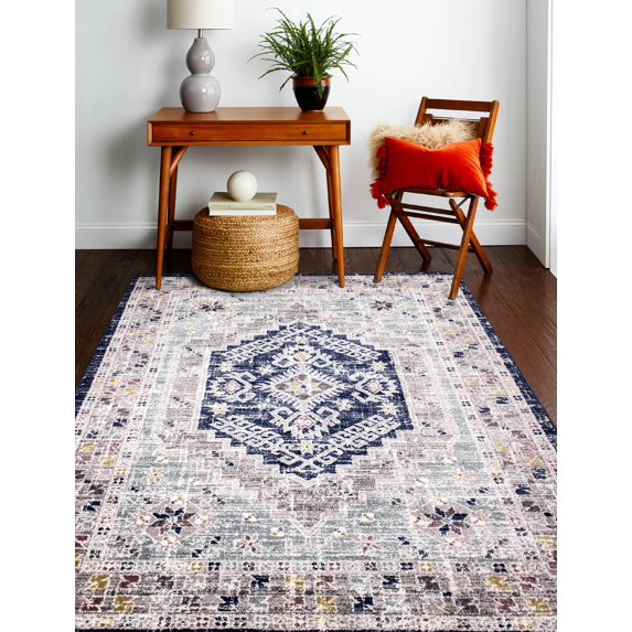 Bashian Leon Transitional Geometric Area Rug