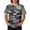 Gray_#02, variant on Scrubs for Men V Neck Scrub Tops Short Sleeve Plus Size Scrubs Camo Surgical Uniform Shirts with 3 Pocket,Light Green XL