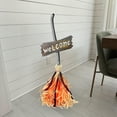 thumbnail image 5 of Sylvtty Animated Floating Witch Broom 28" Halloween Magic Dancing Broom Light Up Moving Broomstick with Sound for Haunted House Floor Decor, 5 of 6