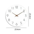 thumbnail image 2 of Reloj de pared digital silencioso Reloj de pared decorativo simple Reloj decorativo de 10 pulgadas para sala de estar y cocina, 2 of 6