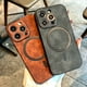 thumbnail image 2 of Funda De Protección De Cuero Magnética De Lujo Para IPhone 14 13 12 Pro MAX 14plus XR X XS, 2 of 4