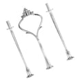 thumbnail image 3 of Herrajes para Soporte de Pasteles, Herrajes para Bandejas Escalonadas de Metal, Soporte para Platos de Pasteles de Varios Niveles, Accesorios de Mano para servir, 3 of 7
