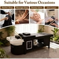 thumbnail image 4 of Head Spa Equipment Shampoo Bed Supports Water Circulation｜Fumigation｜Light Therapy Massage Table for Spa Beauty Salon, 4 of 7