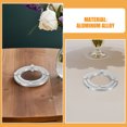 thumbnail image 3 of YSNOOWE 2Ud Soportes Giratorios Para De Comedor Con Rodamiento Estable Y Plata, 3 of 8