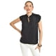 thumbnail image 1 of Blusa de manga plisada Roman Fashion/Juvenil, 10205 (Negro) negro CH, 1 of 5