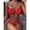 40-Red, variant on SELONE Bikini Sets for Women 2 Piece Bikini Hawaiian Hollow Out Beach Beachwear Fashion Tummy Control Swimsuits for Women Plus Size Bathing Suit for Women Bathing Suit for Women Tummy Control Black L