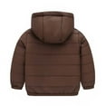 thumbnail image 5 of Chbgutlmr Baby Boy Girls Clothes Winter Hoodies Zipper up Jackets Kids Quilted Warm Coats with Pockets, 5 of 8