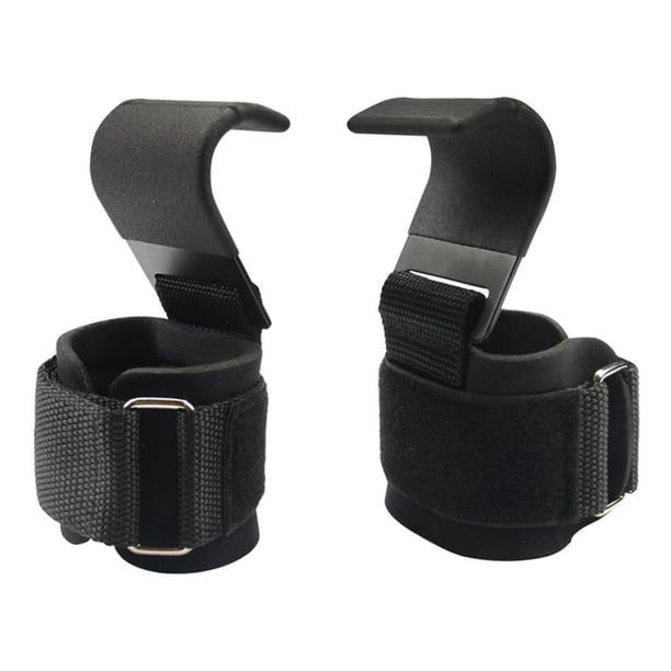 Correas de soporte de muñeca Sunnimix Ganchos para levantamiento de pesas