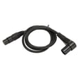 thumbnail image 1 of XLR Balanced Cable, Plug And Play Male To Female HiFi Black Microphone Cable  For Stage Speakers, 1 of 8