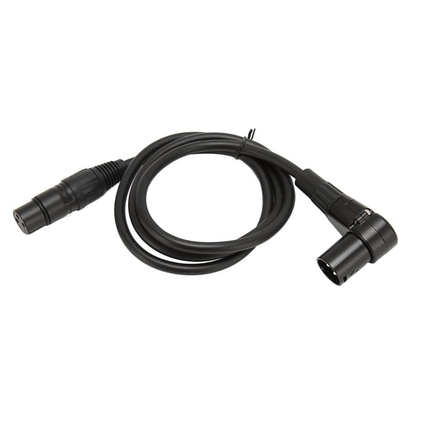 Cable Balanceado XLR, Cable De Micrófono Negro Plug And Play, Transmisión De Señal Sin Pérdidas De PVC Macho A Hembra Para Altavoces De Escenario