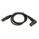 thumbnail image 1 of Cable Balanceado XLR, Cable De Micrófono Negro Plug And Play, Transmisión De Señal Sin Pérdidas De PVC Macho A Hembra Para Altavoces De Escenario, 1 of 7