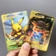 thumbnail image 2 of Metal Card Gold Vmax Card Pikachu Charizard English Iron Cards Mega Vstar GX Package Anime Game Battle Collection Gifts, 2 of 5